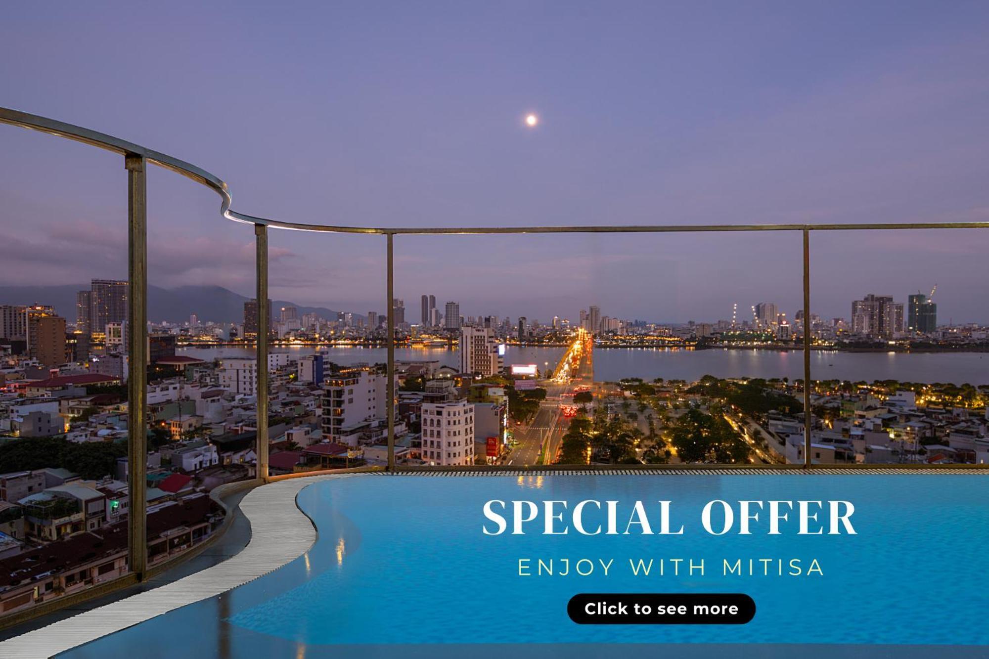 Mitisa Hotel Da Nang - Near Dragon Bridge Экстерьер фото